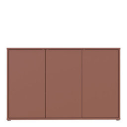 Furniture To Go Alice Springs 3 Door Sideboard With Push-To-Open Doors In Terracotta - thumbnail 3