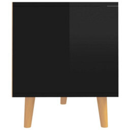Walplus Tv Cabinet High Gloss Black 90X40X48.5 Cm Engineered Wood - thumbnail 6