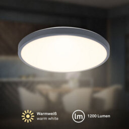 Briloner Led Ceiling Light Living Room Hallway Lamp Warm White 24Cm, 12W, 1300Lm - thumbnail 2