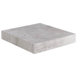 Berkfield Floating Wall Shelves 4 Pcs Concrete Grey 23X23.5X3.8 Cm Mdf - thumbnail 4