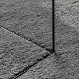 Berkfield Rug Huarte Short Pile Soft And Washable Anthracite 160X230 Cm - thumbnail 8