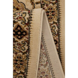 Melrose Classic Traditional Cream Vintage Area Rug 120/170Cm - thumbnail 3