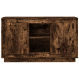 Vidaxl Sideboard Smoked Oak 102X35X60 Cm Engineered Wood - thumbnail 5