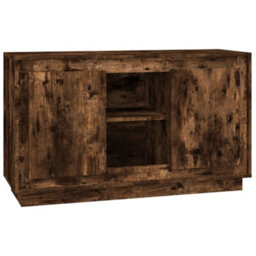 Vidaxl Sideboard Smoked Oak 102X35X60 Cm Engineered Wood - thumbnail 1