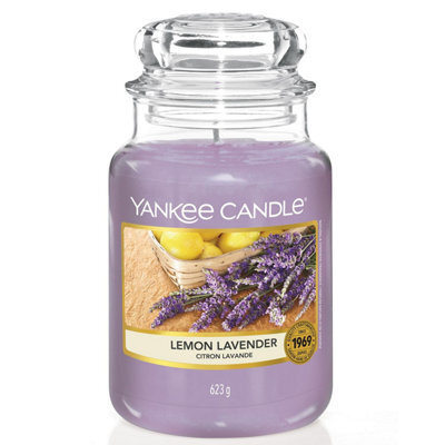 Yankee Candle Original Large Jar Scented Candle Lemon Lavender, 623G - image 1