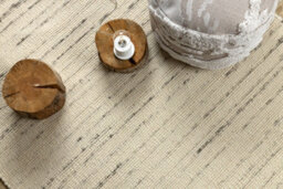 RugsX Nepal 2100 White / Natural Grey - Woolen, Double-Sided, Natural  140X190 Cm - thumbnail 5