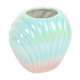Something Different Iridescent Shell Flower Vase Multicoloured (One Size) - thumbnail 3