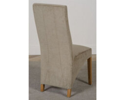 That's Furniture Kuba 180 X 90 Cm Chunky Oak Dining Table And 6 Chairs Dining Set With Lola Grey Fabric Chairs - thumbnail 7