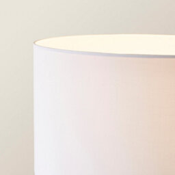 Valuelights Hiru Natural 3 Tier Shelf Floor Lamp With White Drum Shade - thumbnail 4