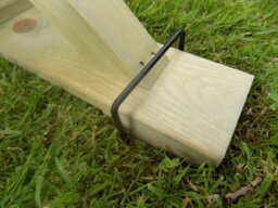 Ruddings Wood Bird Table Stabiliser Pegs Metal Anchor Legs Set Of 4 - thumbnail 4