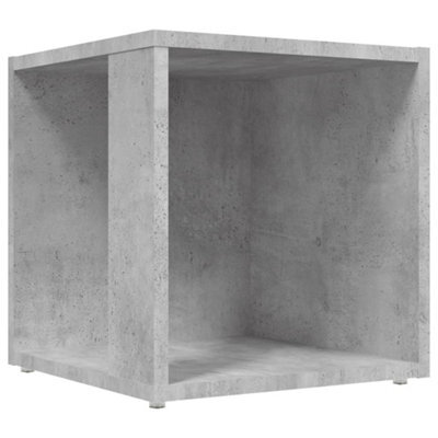 Vidaxl Side Table Concrete Grey 33X33X34.5 Cm Engineered Wood - image 1