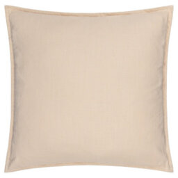 Yard Slub Cotton Polyester Filled Cushion, Linen White, 50 X 50Cm - thumbnail 2