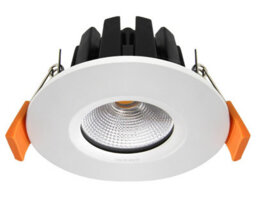 Long Life Lamps Company 6W Modern Led Recessed Fire Rated Ceiling Downlight Ip65 3000K - thumbnail 1