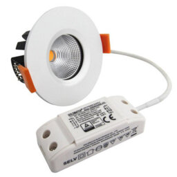 Long Life Lamps Company 6W Modern Led Recessed Fire Rated Ceiling Downlight Ip65 3000K - thumbnail 4