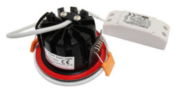 Long Life Lamps Company 6W Modern Led Recessed Fire Rated Ceiling Downlight Ip65 3000K - thumbnail 6