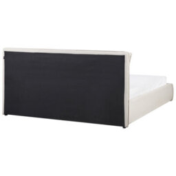 Beliani Ottoman Bed Fabric Bajonna 180 X 200 Cm (Eu Super King) Beige - thumbnail 8