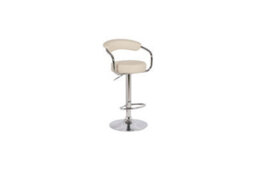 Lazio Adjustable Bar Stool Cream