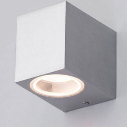 CGC Lighting Cgc Tiago Grey Small Square Garden Porch Outdoor Wall Spotlight - thumbnail 4