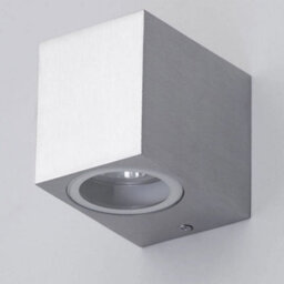 CGC Lighting Cgc Tiago Grey Small Square Garden Porch Outdoor Wall Spotlight - thumbnail 3