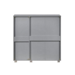 Swish Furniture Euston Modern Light Grey 3 Door 5 Tier Shoe Cabinet - thumbnail 8
