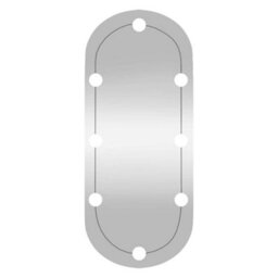 Walplus Wall Mirror With Led Lights 30X70 Cm Glass Oval - thumbnail 5