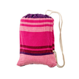 Amazonas Tahiti Candy Single Garden Hammock Weather Resistant Elltex Fabric Pink Purple 120Kg - thumbnail 2