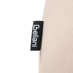 Beliani  Armchair Laconia Velvet Taupe - thumbnail 9