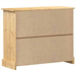 Berkfield Chest Of Drawers Corona 110X43X91 Cm Solid Wood Pine - thumbnail 6