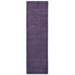 Plain Rug, Wool Rug For Living Room, Easy To Clean Handmade Rug, 9mm Thick Purple Rug For Dining Room-80Cm X 150Cm - thumbnail 5