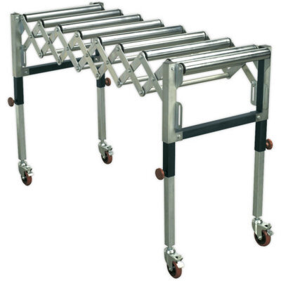 Versatile 450mm To 1300mm Extending Roller Stand For Woodworking - 130Kg Capacity - image 1