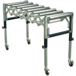 Versatile 450mm To 1300mm Extending Roller Stand For Woodworking - 130Kg Capacity - thumbnail 5