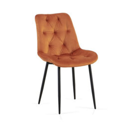 Sonara Set Of 2 Modern Velvet Dining Chairs With Ergonomic Upholstered Seats - thumbnail 9