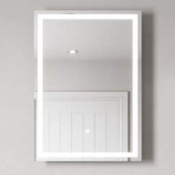 Affine 500 X 700mm Bathroom Mirror Led Lights Wall Mounted Battery Power Touch Sensor - thumbnail 1