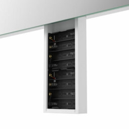 Affine 500 X 700mm Bathroom Mirror Led Lights Wall Mounted Battery Power Touch Sensor - thumbnail 5