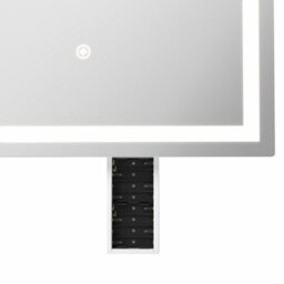 Affine 500 X 700mm Bathroom Mirror Led Lights Wall Mounted Battery Power Touch Sensor - thumbnail 4