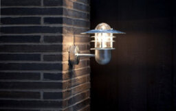 Nordlux Agger Outdoor Galvanized Steel Wall Light Coastal/marine Safe Silver,mains - thumbnail 3