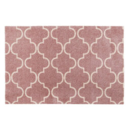 Jvl Mega Machine Washable Doormat And Runner, Rose Lattice - thumbnail 2
