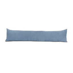 Lancashire Textiles Hollowfibre Filling (85 X 20Cm) Light Blue Chenille Draught Stopper Excluder