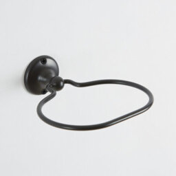 Homestylestore Black Wall Mounted White Ceramic Soap Dish And Holder - thumbnail 2