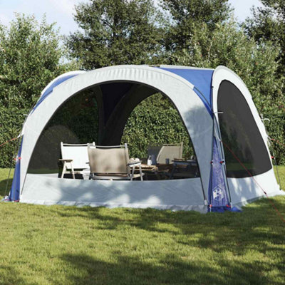Walplus Party Tent Garden Gazebo Canopy Blue Waterproof - image 1
