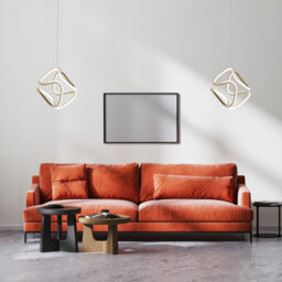 Ceiling Lamp Chandelier Toolight Led G067-Cp Gold - thumbnail 4