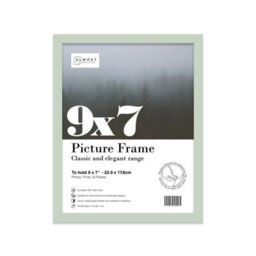 9X7 Mint Green Picture Frame (17.8 X 22.9Cm) Poster, Photo, Artwork, Gallery Wall Or Print - thumbnail 1