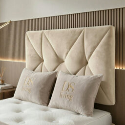DS Living Eclipse Cream Ottoman Bed - Divan Bed Frame - thumbnail 4