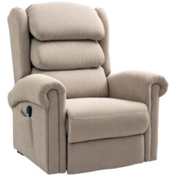 Khaki Power Lift Recliner Chair With Remote Control For Elderly - thumbnail 1