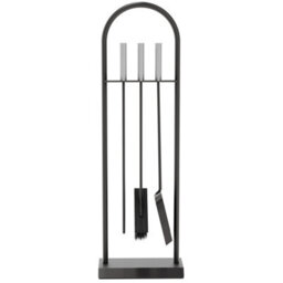 Lassic Fire Vida 4 Piece Arc Companion Set - Poker, Brush, Shovel And An Arch Stand - thumbnail 9