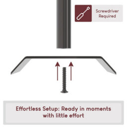 Lassic Fire Vida 4 Piece Arc Companion Set - Poker, Brush, Shovel And An Arch Stand - thumbnail 7