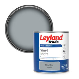 Leyland Trade Vinyl Matt Walls & Ceilings Emulsion Paint Mirror Mirror (Ppg1039-3) 1L - thumbnail 1