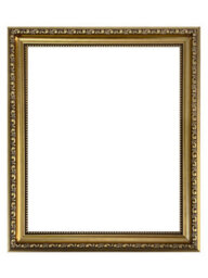Frames By Post Shabby Chic Antique Gold Photo Frame 24 X 18 Inch