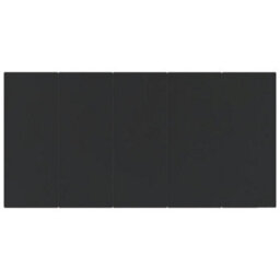 Berkfield 9 Piece Garden Dining Set Black Poly Rattan - thumbnail 8