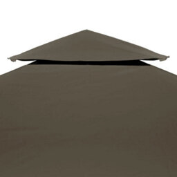 Walplus 2-Tier Gazebo Top Cover 310 G/ma 3X3 M Taupe - thumbnail 3